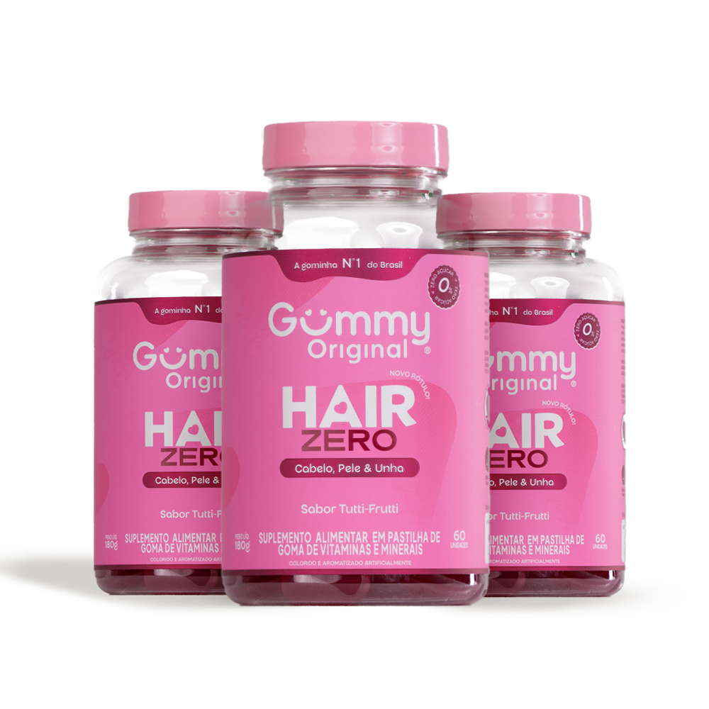Gummy Hair® ZERO - 180 g - Imagem 3